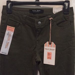 Color Twill Skinny Jeans